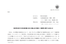 島忠の上場廃止日決定(2021年3月24日)